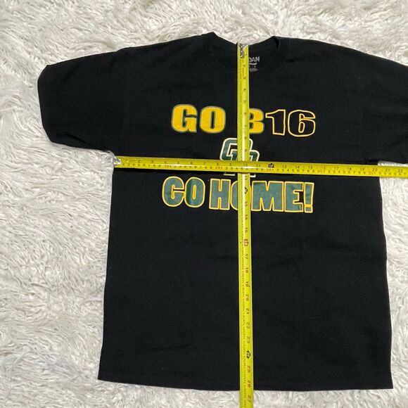 Oregon Ducks T Shirt Sz L Go Big Or Go Home NCAA Big 16 B16 - Picture 2 of 3